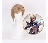 Gioco LOL Parrucche Cosplay Fiora Laurent Il grande duellante Cosplay Parrucca sintetica resistente al calore Capelli Halloween Festa Parrucca cosplay