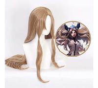 Gioco LOL Parrucche Cosplay Irelia The Blade Dancer Cosplay Resistente al calore Parrucca sintetica Capelli Halloween Festa Donna Parrucca cosplay