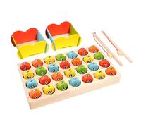 Gioco Magnetico, Giocattolo per Bambini per Bambini,Giocattolo di Cattura di Pesce Alfabeto Divertente Interattivo | Carte Prescolari di Sviluppo Cognizione, Giochi