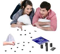 Gioco Magnetico, Set di Scacchi Magnetici da Battaglia con Effetto Magnetico, Gioco Educativo a Scacchi, Strategia Portatile, Grandi Riunioni di Famiglia e Giochi di Festa e Viaggi