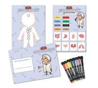 Gioco Magnetico Stampato Professor Gauss™ Fase Chiave 2 - Parti Del Corpo