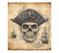 Gioco Mappa del tesoro Pirati magneti lavastoviglie riutilizzabile magnete frigo completa decorazione vacanza 58,4 x 66 cm