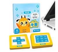 Gioco Matematico di Addizione - Giocattolo Di Pratica Per L'Apprendimento Precoce,Schede di Carta per Addizioni Matematiche,Per scuola materna festa in casa bambini prescolari alunni classi 1-5