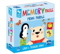 Gioco Memory facile, Prime Parole , per bambini 6+ mesi, neonati