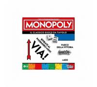 Gioco Monopoly Classico Versione Scatola Quadrata Gioco di Societa da Tavolo