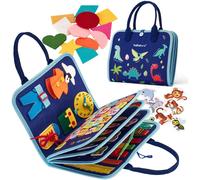 Gioco Montessori, Busy Board feltro, puzzle, educativi, bambini 3+