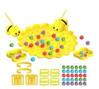 Gioco Montessorì Magnetico a Tema Ape per 2-4 Giocatori | Giocattolo Educativo per Sviluppare le Abilità Motorie Fini e la Coordinazione Occhio-Mano dei Bambini dai 3 ai 5 Anni, Regalo per Bambino