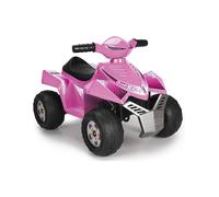 gioco moto quad racy pink 6v giocattolo cavalcabile per bambina