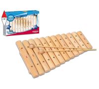 GIOCO MUSICALE BONTEMPI XILOFONO A 12 NOTE IN LEGNO - 2 BACCHETTE IN DOTAZIONE