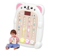 Gioco musicale portatile | Engaging Rhythm Toy | Colorful Light Game, Educational Music Console, Skill Development Game, Family Entertainment Toy, Handheld Rhythm Challenge, Musical Puzzle Toy