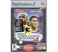Gioco NEW SEALED Play Station 2 PS2 PRO EVOLUTION SOCCER 4 Platinum ITA