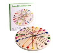 Gioco Nodi di Corda - di Districare la Corda, Interazione genitore-figlio Sfda di Districare Crda Ritorta | Rompicapo Gioco da tavolo di Giocattolo di abilità motoria