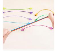 Gioco Nodi Di Corda - Legno 8,78x8,78x0,51 Pollici | Puzzle Logico Genitore Figlio La Corda | Gioco Da Tavolo Rompicapo Per Bambini Adulti Allenamento Di Abilità Motorie Giocattolo