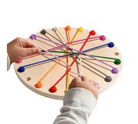 Gioco Nodi di Corda - Scheda di scioglimento da 30 cm, Giocattolo educativo per l'intelligenza, Puzzle per l'addestramento delle abilità | Promuovi le abilità Gioco del della corda