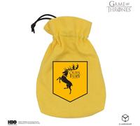 Gioco of Thrones Casa Baratheon Dadi Sacchetto By Q-WORKSHOP, Cotone Coulisse
