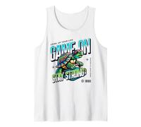 Gioco On Stay Strong Turtle Gamer Level Up Canotta