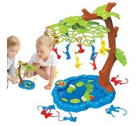 Gioco oscillante della scimmia che rimbalza - Giocattolo interattivo da appendere all'albero | di abilità a multigiocatore, gioco da tavolo per famiglie per bambini e genitori, regalo di c