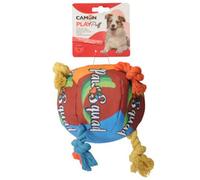 Gioco palla con corde e squeaker Play Puff Camon Diametro 14 cm - 1° ORDINE? scegli lo sconto BZR5 / BZR20 + 200 punti fedeltà