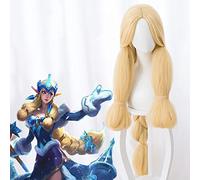 Gioco Parrucca Cosplay LoL Parrucca Cosplay Soraka Parrucca sintetica resistente al calore Festa di Carnevale di Halloween