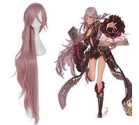 Gioco Parrucche cosplay SINoALICE Parrucche lunghe a onda riccia Parrucche Halloween Cosplay per donna Parrucche Parrucche viola miste