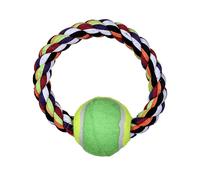 GIOCO PER ANIMALI TRIXIE 4011 Ring Tau con pallina da tennis Ø 6 cm / Ø 18 cm