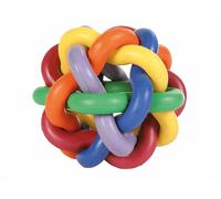 GIOCO PER ANIMALI TRIXIE Palla in gomma multicolore diametro 10 cm modello 32622