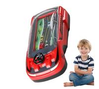 Gioco per auto da corsa portatile - Console di simulazione di guida, giocattolo portatile per bambini | Game di battaglia di corse interattive, dispositivo di gioco per auto educativa, giocattolo da v