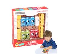 Gioco Per Auto Per Bambini | Gioco Da Tavolo Sul Traffico, Puzzle Logico | Giocattolo Educativo E Di Riflessione | Giochi Di Viaggio Compatti | Regalo Di Compleanno, Casa O Scuola