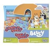 Gioco per bambini Chi è qui? Edizione Bluey, giochi da tavolo per famiglie e da viaggio, 6+ - Versione in spagnolo - portoghese