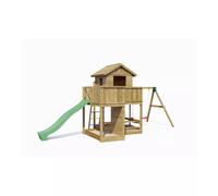 GIOCO PER BAMBINI DA ESTERNO FUNGOO "PLUTO" CON CASETTA CON FINESTRA, ALTALEN...