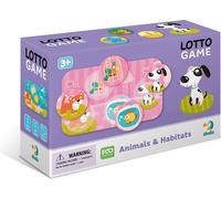 gioco per bambini lotto animali e i loro habitat