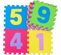 Gioco per Bambini - Tappeto Puzzle Numerato Antiscivolo Non Tossico - Globo