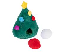 Gioco per cani TIAKI Albero di Natale con regali - circa L 20 x P 12 x H 22,5 cm