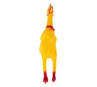 Gioco per cani zooplus Basics Pollo con squeak - Tg. M: L 30 x P 7 x H 6,5 cm