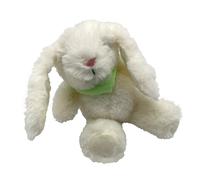 Aumüller Gioco per gatti Coniglio di peluche Harry con bavaglino verde 1 pz