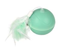 Flamingo GG LED Palla Magic MECHTA 2 in 1+USB+Piume Verde 7CM
