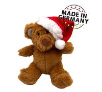 Gioco per gatti Orsetto Aumüller con cappello di Babbo Natale - L 15,5 x P 12 x H 5 cm
