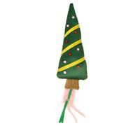 Gioco per gatti TIAKI Albero di Natale con nastri - L 42 x P 10 x H 5 cm