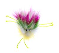 Gioco per gatti TIAKI Mostro di peluche Arcobaleno - 1 pz