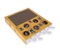 Gioco per gatti TIAKI Whack-a-mole 2 in 1 - L 36 x L 26 x H 6 cm