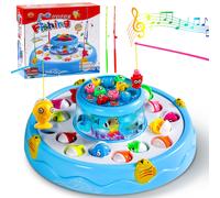 Gioco Pesca Pesci Calamita Giochi Bambini 2 3 Anni 2 in 1 Pesca Pesciolini Gioco