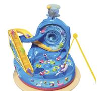 Gioco pesca pesci parco acquatico - sfida di abilità e riflessi