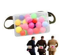 Gioco Pong Twist - Divertente set regalo per la sposa con attività per shower | Gioco di società interattivo rompighiaccio per ragazzi o ragazze, intrattenimento con rivelazione di genere, s