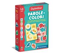 Gioco prescolare Parole e colori 12-36m SAPIENTINO MONTESSORI 16849