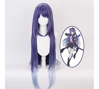 Gioco Princess Connect! Parrucche Re Dive Shijo Rei Cosplay Grigio Viola Mix Lunga parrucca sintetica resistente al calore Pelucas + Parrucca Cap