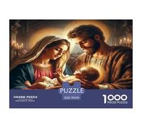 Gioco Puzzle 1000 Pezzi Religione Gesù Uomini Donne Storia di Natale Gioco Famiglia Gioco Educativo Difficile Casa 70x50cm