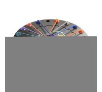 Gioco puzzle con corda intrecciata - con corda e cerebrale 23x23 cm, sviluppa abilità | Giocattolo interattivo per sciogliere i nodi strategici in ABS con colori ricchi, gioco di puzzl