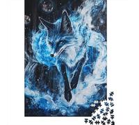 Gioco Puzzle Da 1000 Pezzi Lupa in Legno, Per Adulti, Adolescenti E Adolescenti, Aumenta La Concentrazione E Riduce Lo Stress,