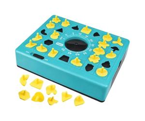 Gioco puzzle di abbinamento a,Gioco puzzle a - di pensiero logico forma geometria - Interazione genitore-figlio Divertente giocattolo con timer per il compleanno dei bambini