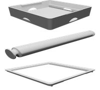 Gioco Puzzle per Gatti Distributore Cibo Interattivo Stampato 3D Feeder Box